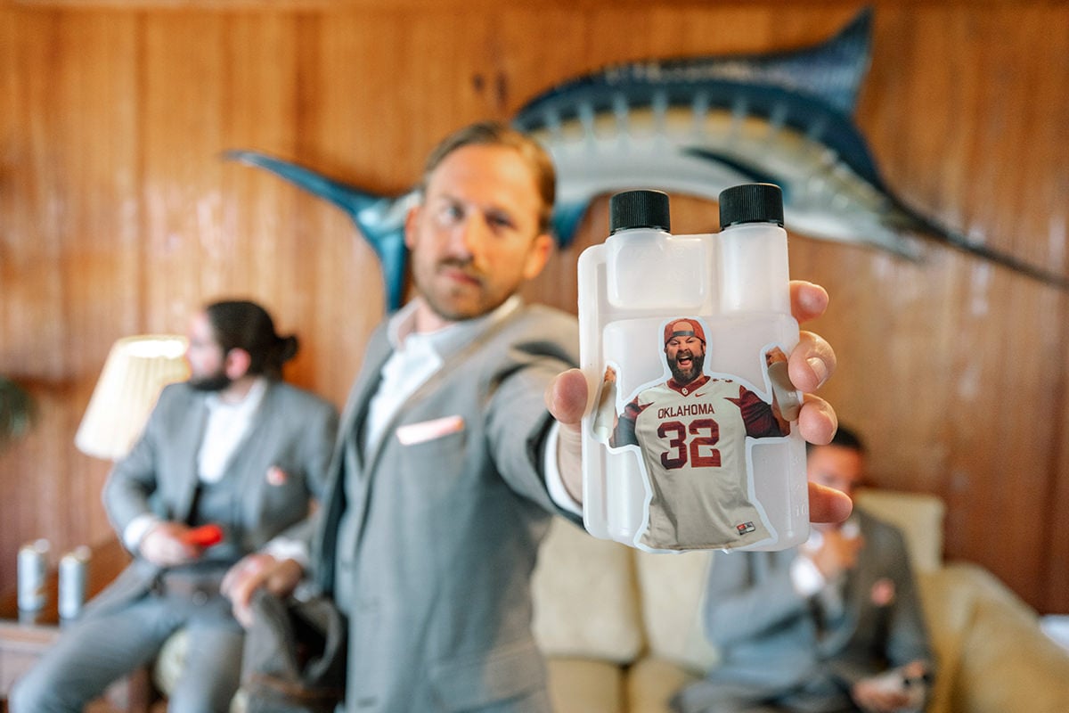 Charleston wedding photographer groom's party groom's attendants examples