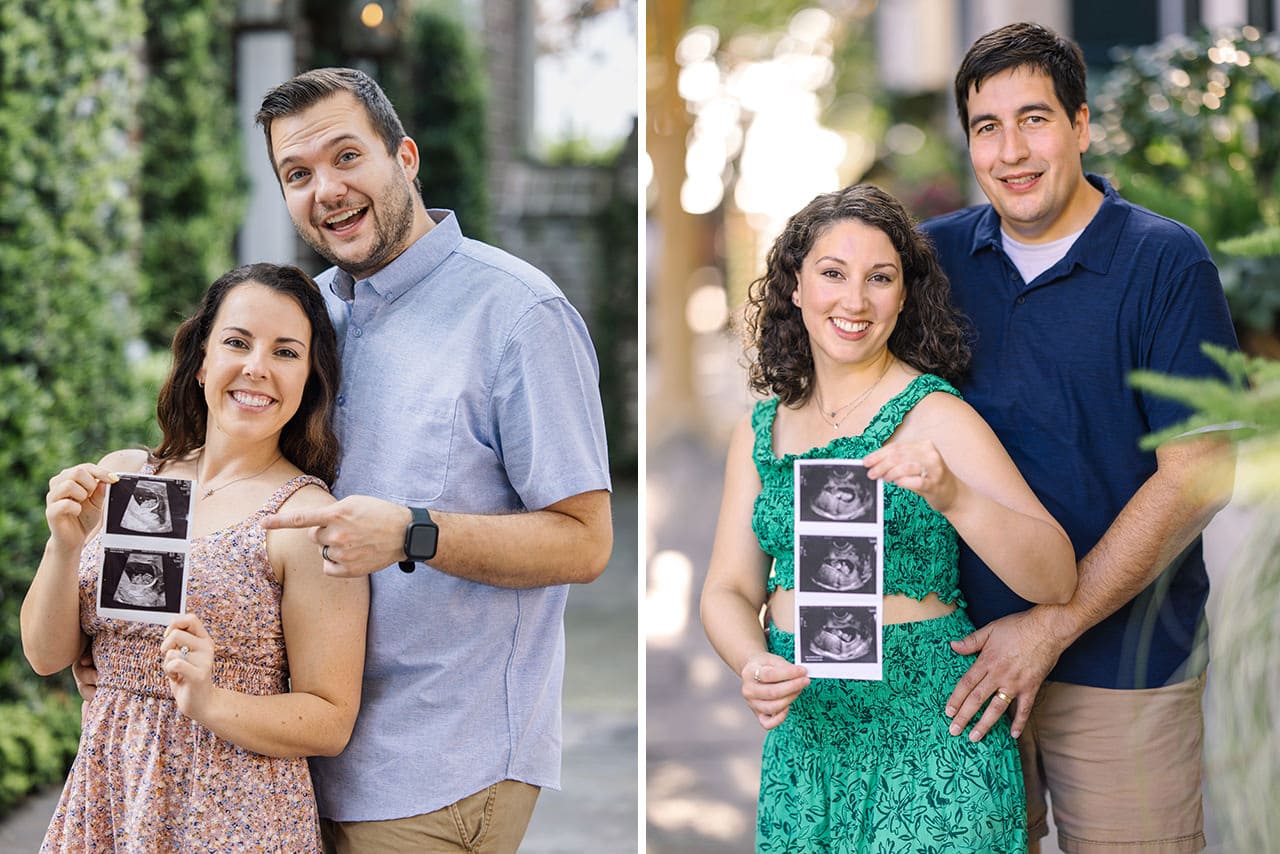 professional photographer maternity photo session at Waterfront Park