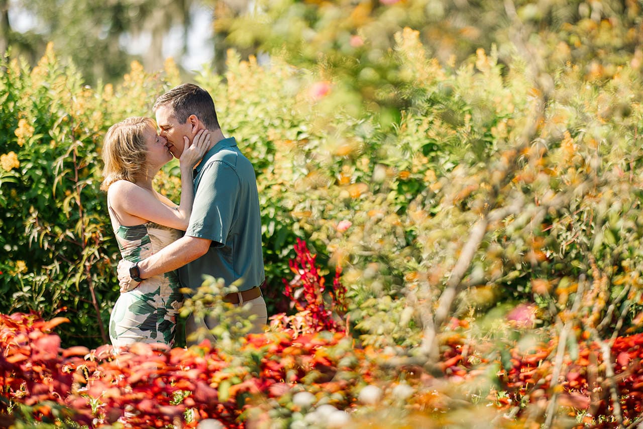 charleston anniversary photo session at Boone Hall Plantation and Gardens