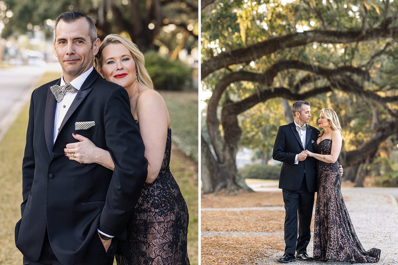 charleston anniversary photo session at Daniel island