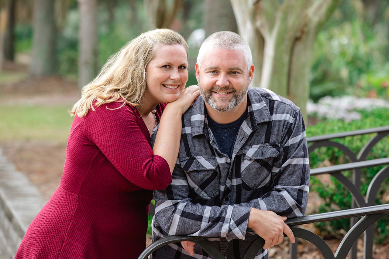 charleston anniversary photo session at Daniel island