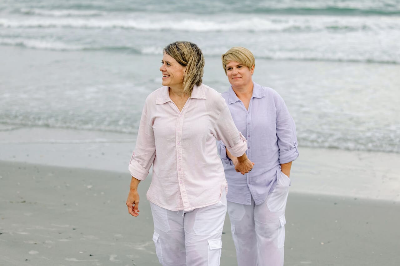 charleston anniversary photo session at Isle of palms