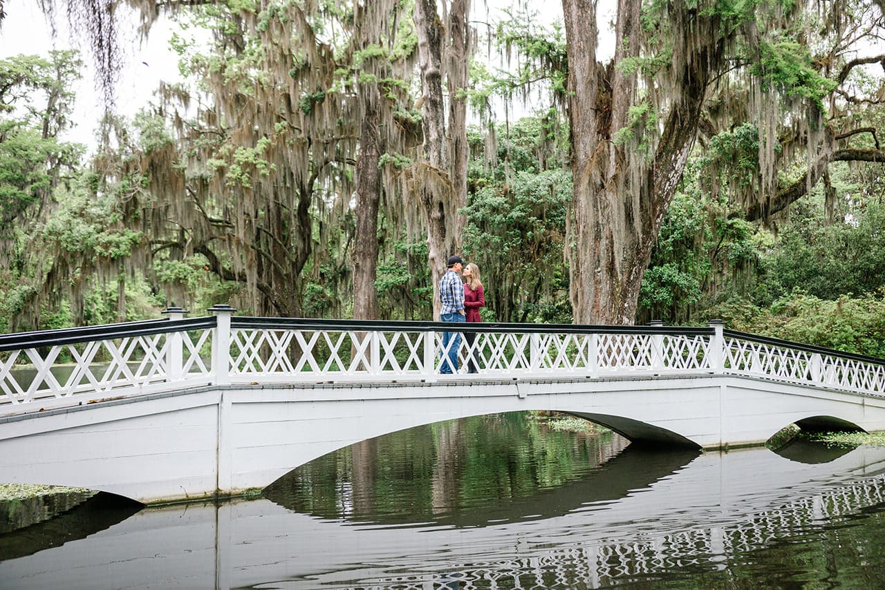 charleston anniversary photo session at Magnolia Plantation