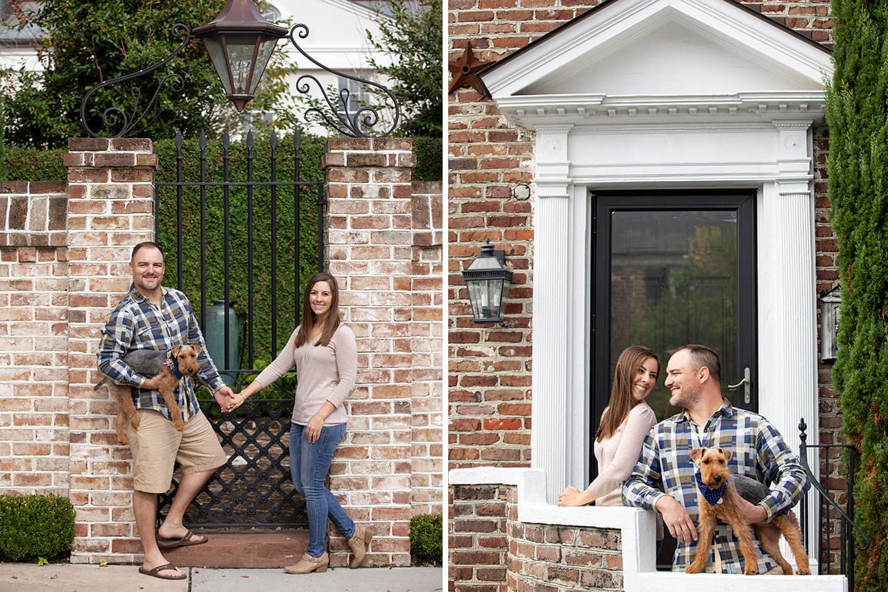 charleston anniversary photo session at Waterfront Park
