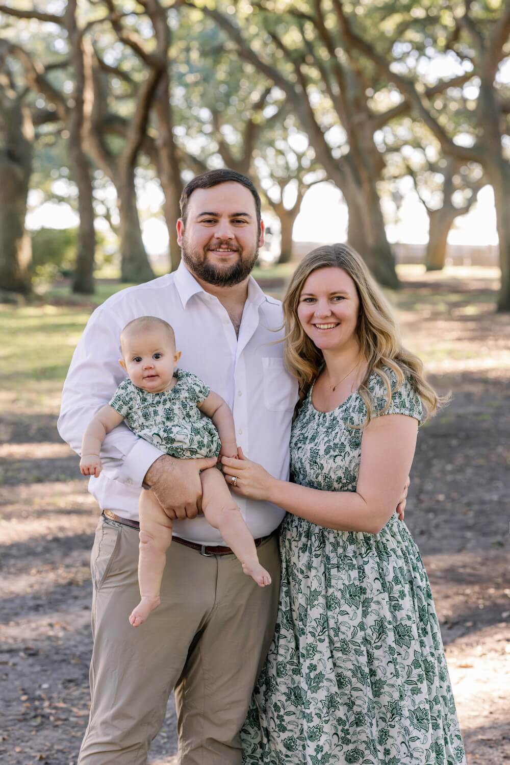 young family with baby