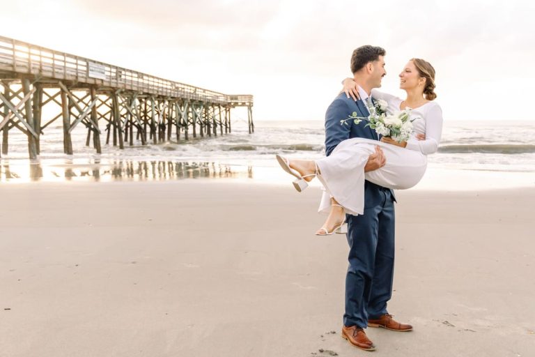 Sunrise Elopement at Isle of Palms: Emma and Jack’s Day