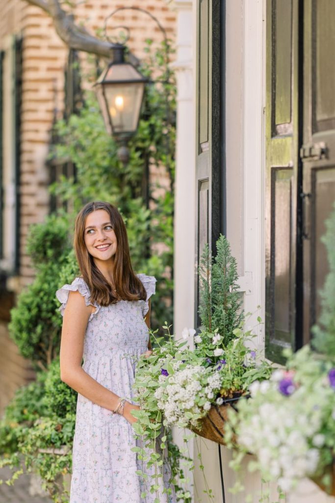 April Senior Session in Charleston